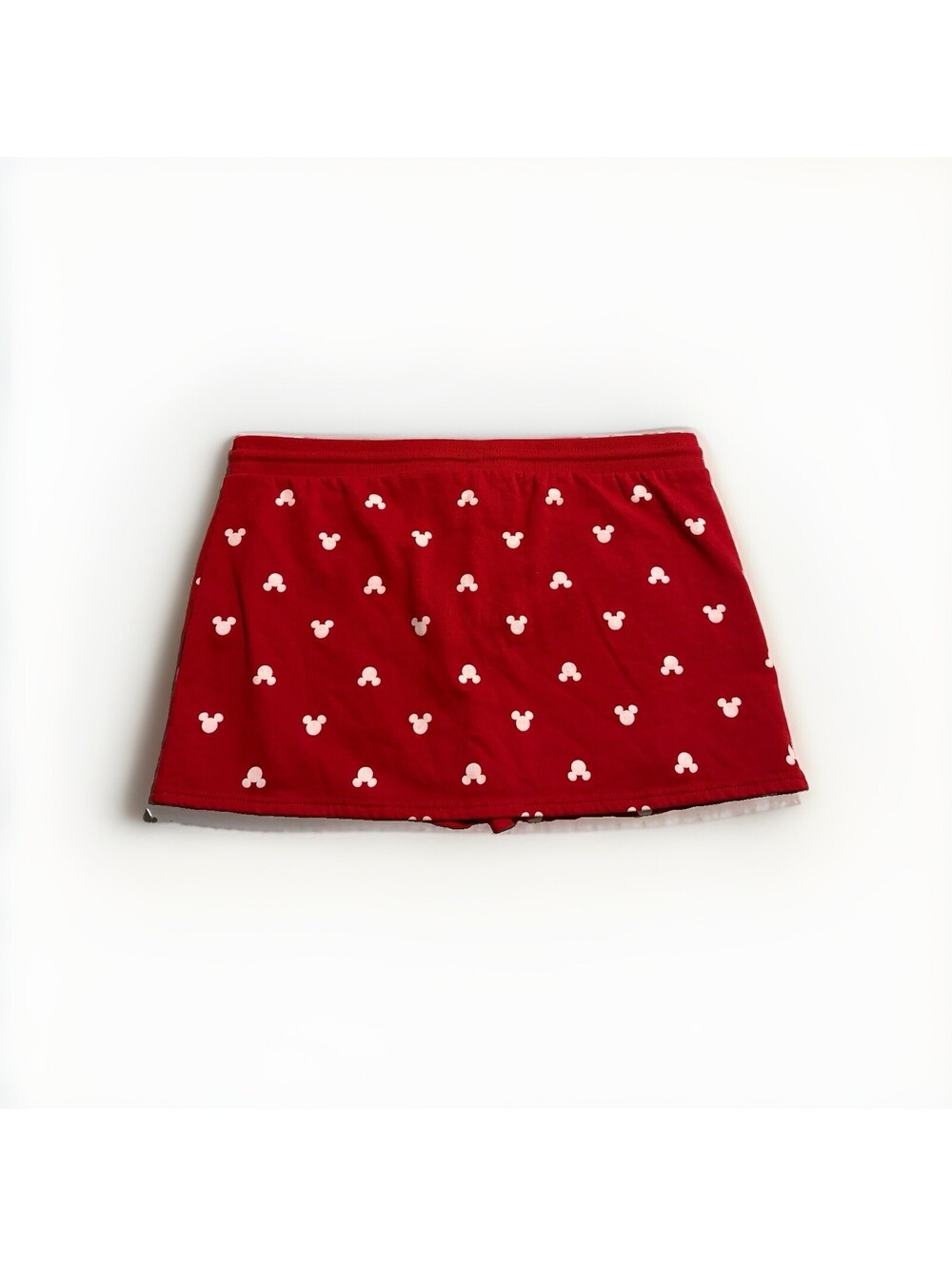 Disney Mickey Mouse Red Skort L 12-14 True Original Lace Trim - Picture 6 of 7